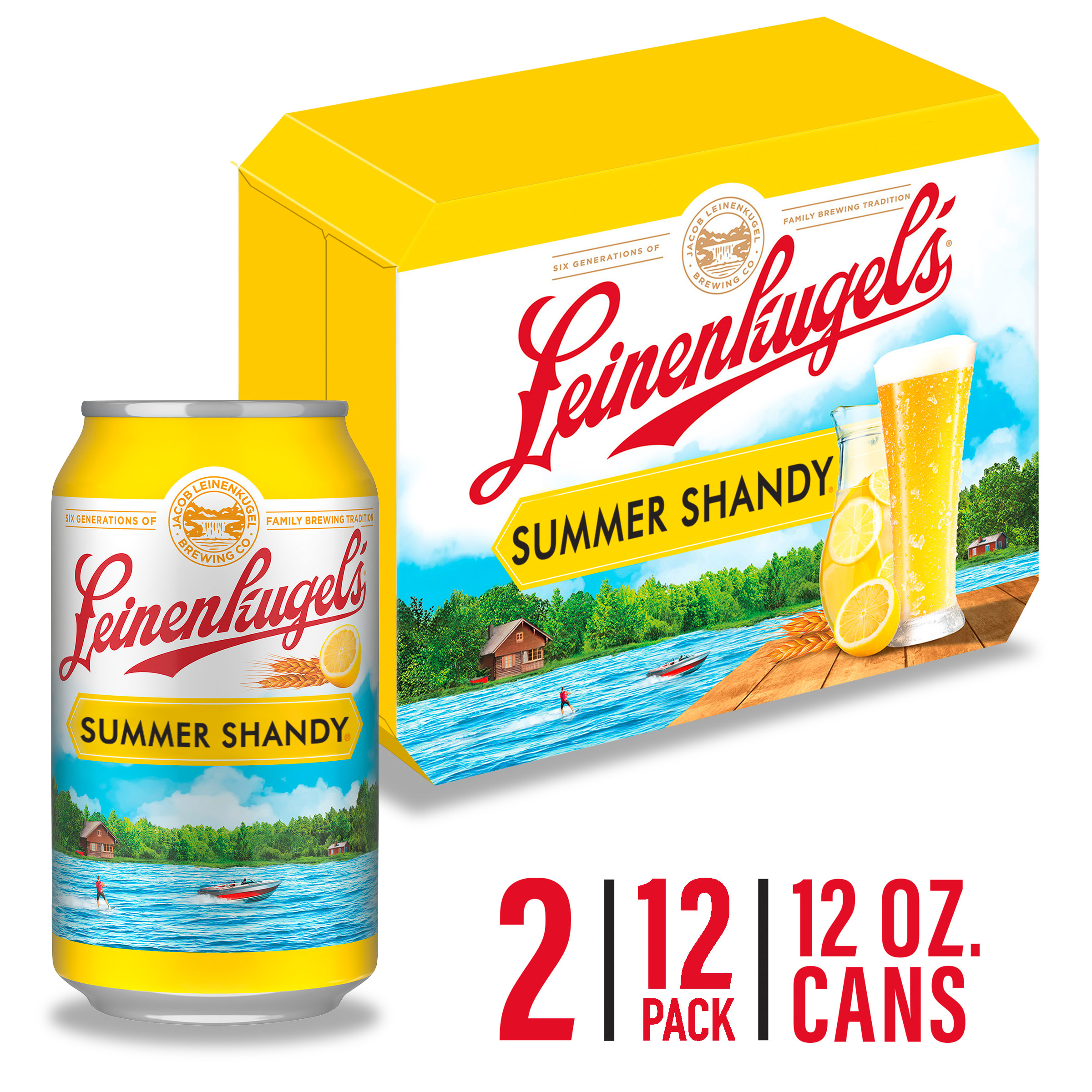 LEINENKUGEL'S  SUMMER SHANDY 12PK CAN