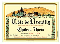 Chateau Thivin Cote De Brouilly