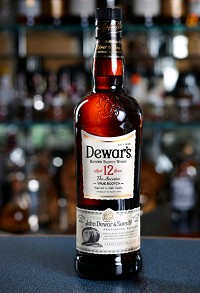 DEWAR'S 12 YEAR BLENDED SCOTCH WHISKY - 750ML