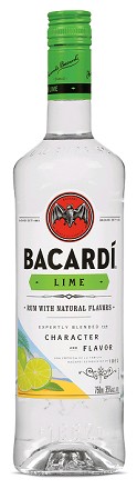 BACARDI  RUM LIME 750ML