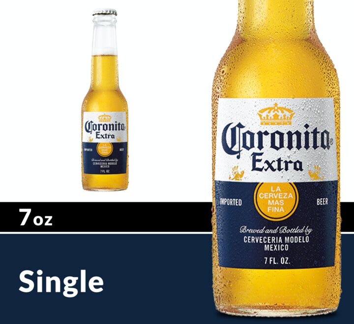 CORONA  EXTRA 7OZ BOTTLE - 24pk