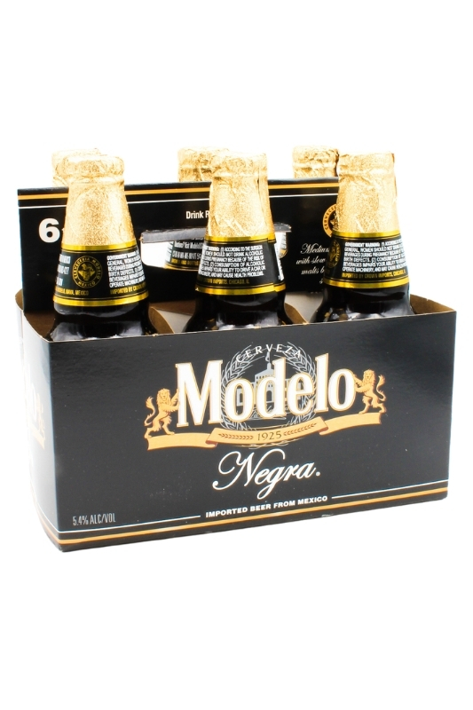 MODELO NEGRA MEXICAN BEER 12OZ BTL - 6PK