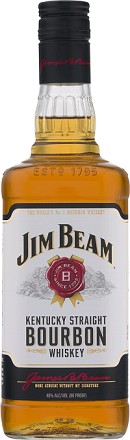JIM BEAM BOURBON WHISKEY - 750ml