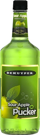 DEKUYPER  SOUR APPLE PUCKER -200ml