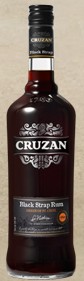 CRUZAN BLACK STRAP RUM - 750ML