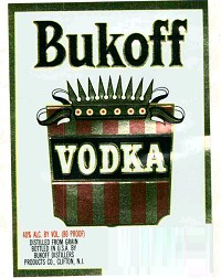 BUKOFF 80 PROOF  80 PROOF VODKA -750ML