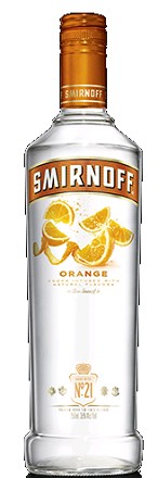SMIRNOFF ORANGE VODKA - 750ml