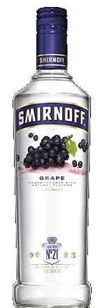 SMIRNOFF  GRAPE VODKA-1.0L