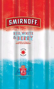 SMIRNOFF RED, WHITE, AND BERRY VODKA 1.75L
