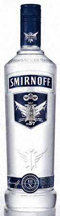 SMIRNOFF  VODKA 100 PROOF-200ml