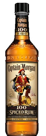 CAPTAIN MORGAN  SPICED RUM 100 PROOF -50ml