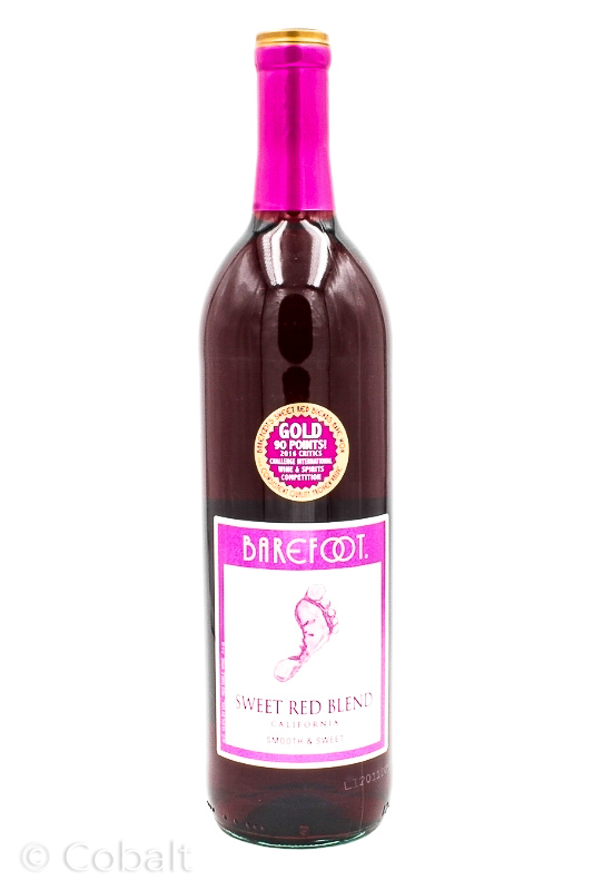 BAREFOOT  SWEET RED BLEND-750ML
