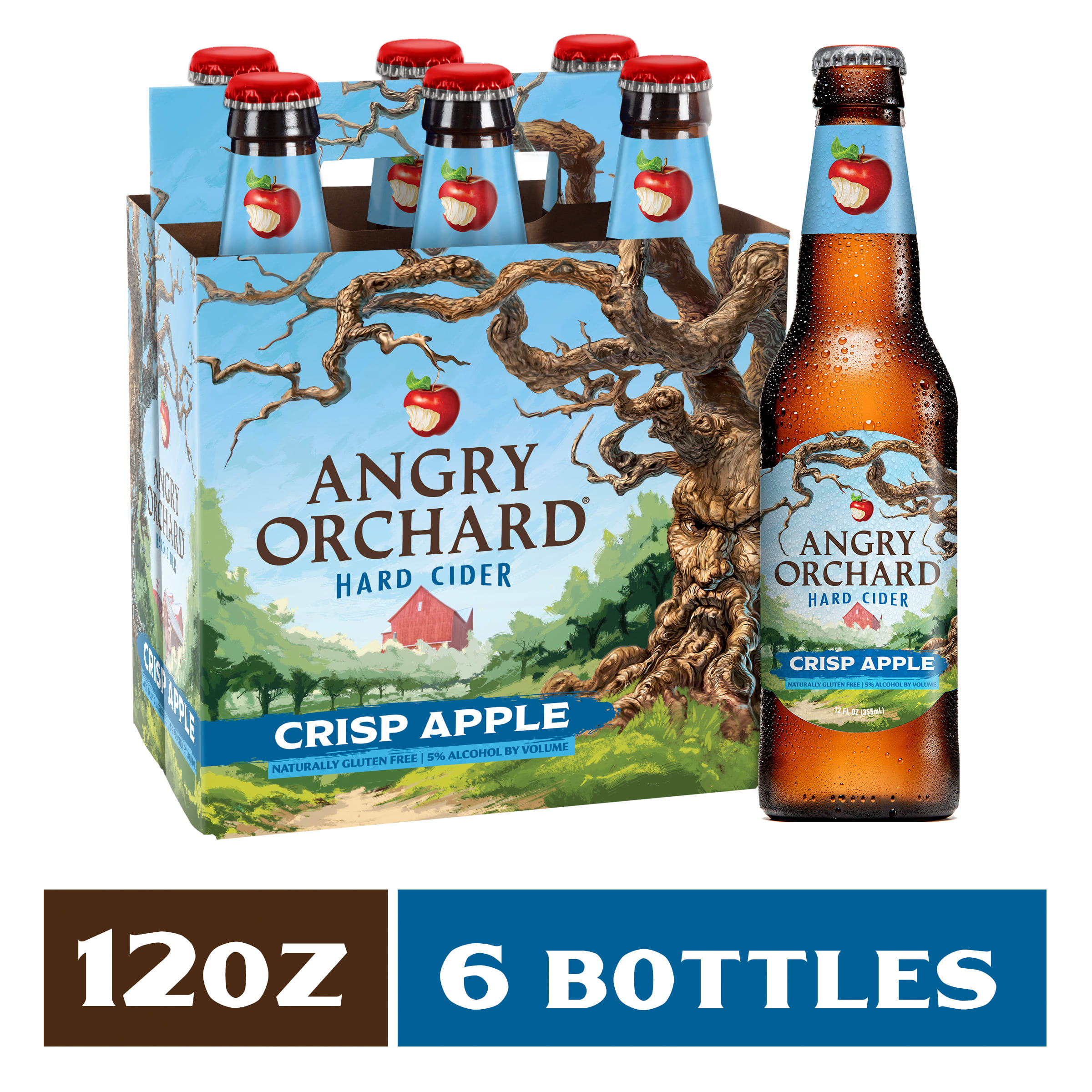 ANGRY ORCHARD CRISP APPLE HARD CIDER-6pk