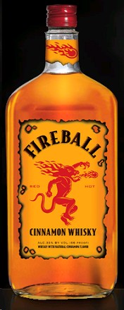 FIREBALL  CINNAMON WHISKEY-375ml