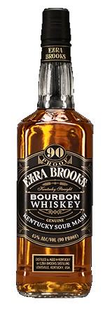 EZRA BROOKS  BOURBON 90 PROOF-750ML