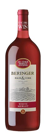 BERINGER  WHITE MERLOT-750ml