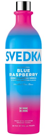 SVEDKA BLUE RASPBERRY VODKA 1.75L