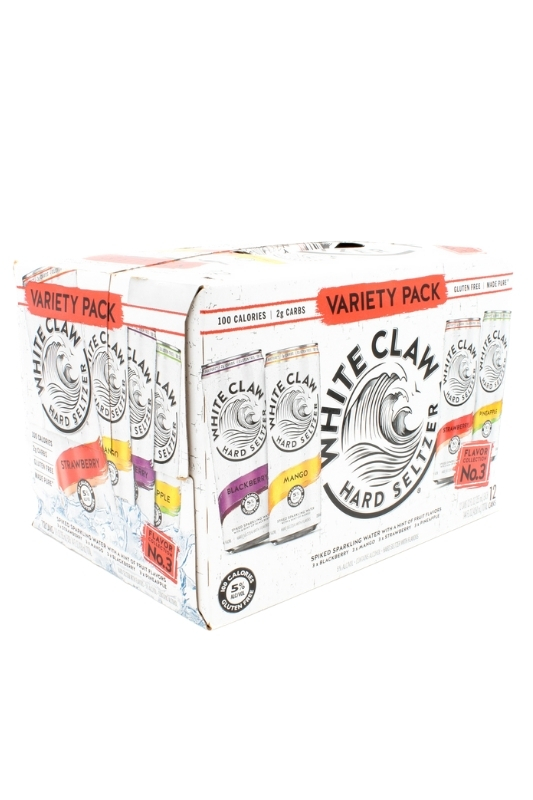 WHITE CLAW VARIETY COLLECTION #3 - 12PK CAN