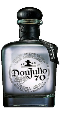 DON JULIO  70TH ANNIVERSARY ANEJO CLARO TEQUILA-750ML
