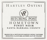 Hitching Post Pinot Noir Hometown