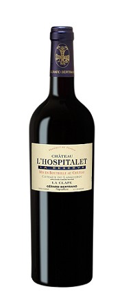 GERARD BERTRAND  LA CLAPE CHATEAU L'HOSPITALET GRAND VIN FRENCH RED WINE-750ML