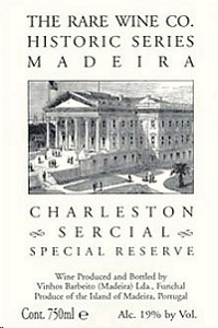 Rare Wine Madeira Sercial Historic Series Cha