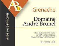 Andre Brunel Vaucluse Grenache