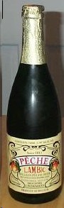 LINDEMANS PECHE LAMBIC BEER 750ML
