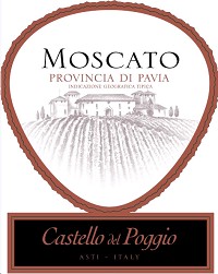 CASTELLO DEL POGGIO  MOSCATO -750ML