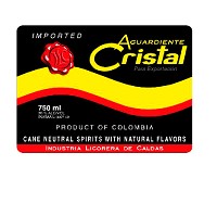 AGUARDIENTE CRISTAL COLOMBIAN CANE SPIRIT-750ML